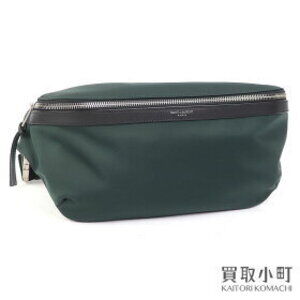 YSL City Crossbody Bag Black Yves Saint Laurent Green waist pouches bum shoulder